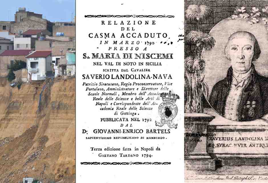 La città che scivola da due secoli. A Niscemi le frane sono un copione che si ripete