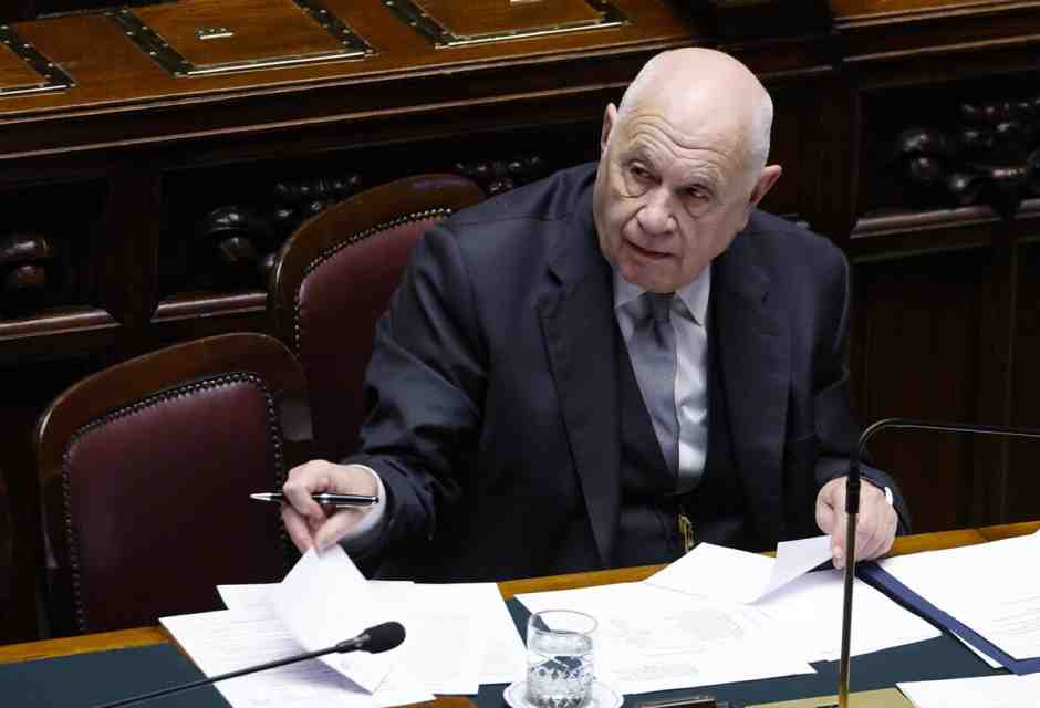 &nbsp;Il ministro Carlo Nordio