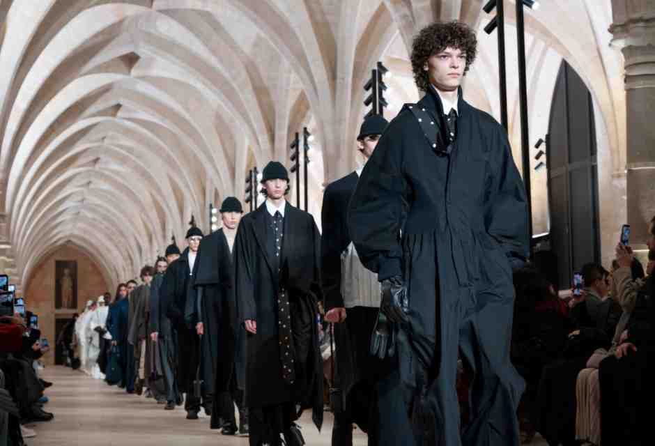 L'ultima uscita della presentazione di IM/man Issey Miyake (foto courtesy)