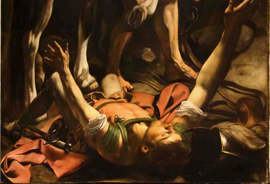 Conversione di San Paolo, di Caravaggio (Google creative commons)