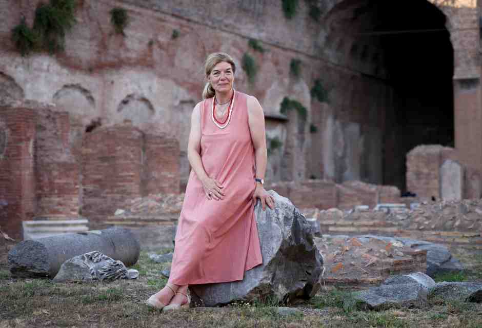 Claire Messud al Palatino ritratta da Franco Origlia/Getty Images)<br /><br />