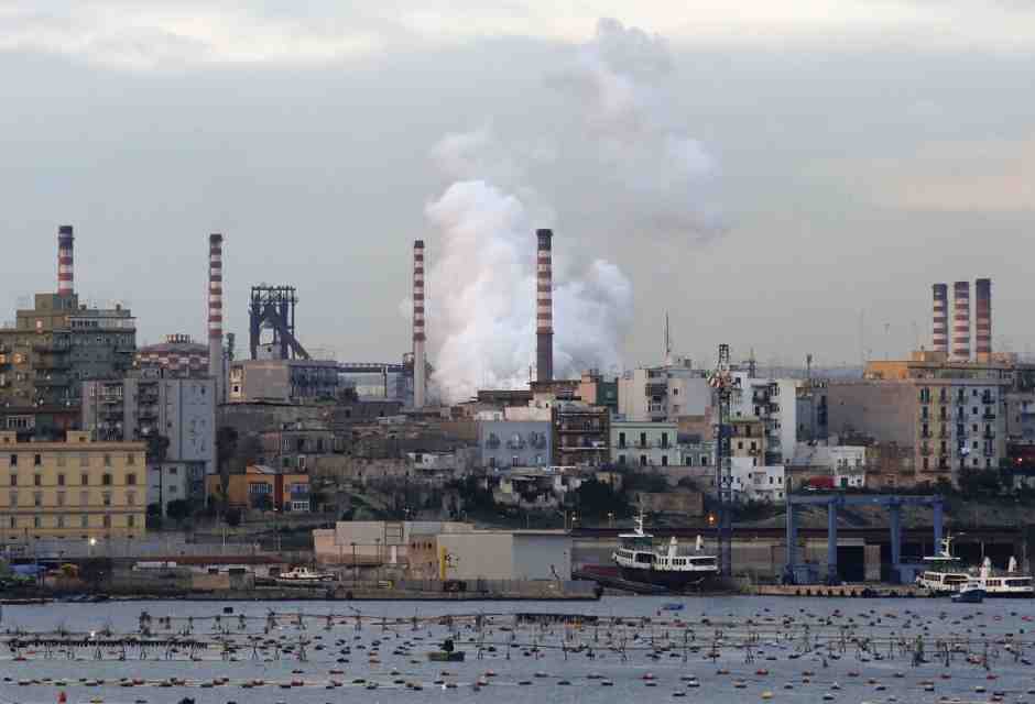 &nbsp;Ex Ilva di Taranto - Foto LaPRESSE