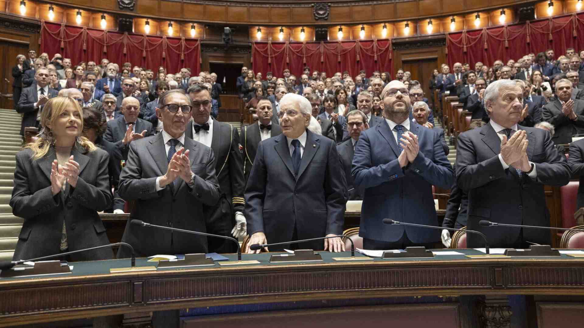 Immagine di La cerimonia alla Camera per il Giorno del Ricordo. Meloni: "L'Italia non permetterà mai più che questa storia venga negata"