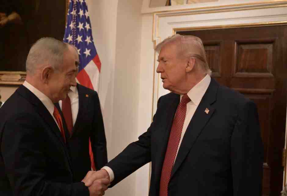 La lista di Israele alla Casa Bianca