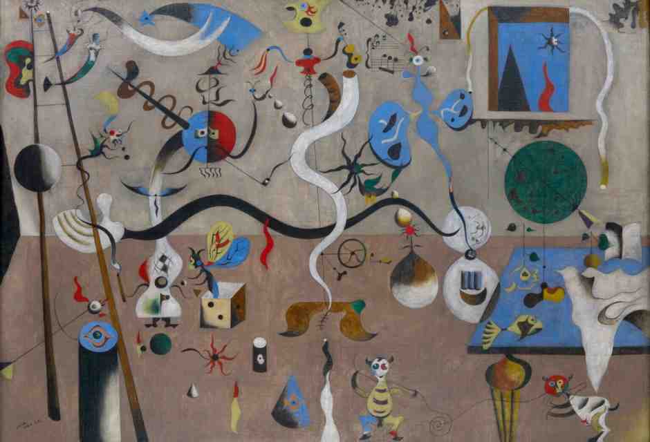 Joan Mir&ograve;, Il carnevale di Arlecchino, Albright-Knox Art Gallery, Buffalo<br />&nbsp;<br />
