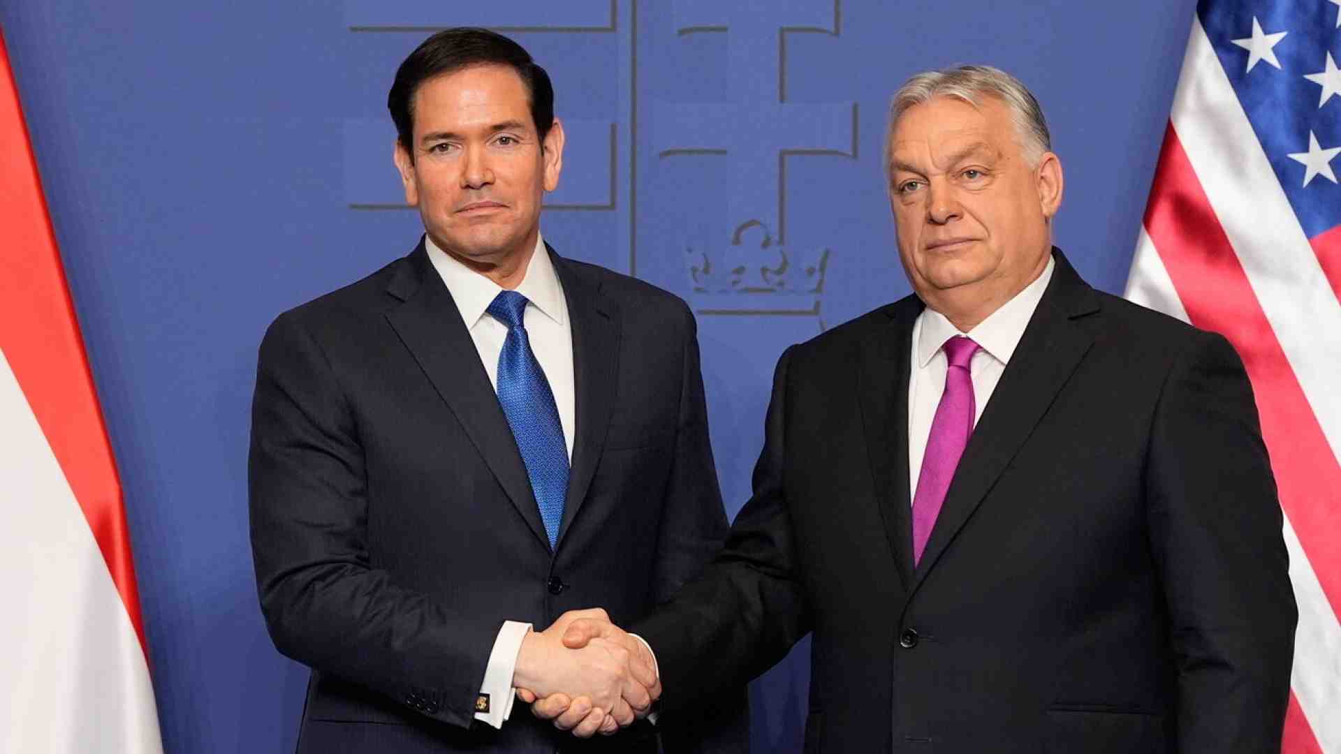Immagine di Il tuo successo è il nostro successo, dice Rubio a Orbán
