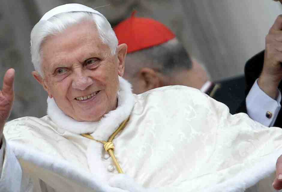 Joseph Ratzinger (foto LaPresse)