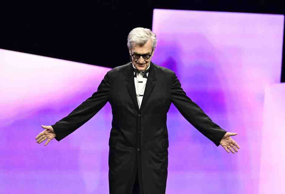 Wim Wenders (foto Epa, via Ansa)