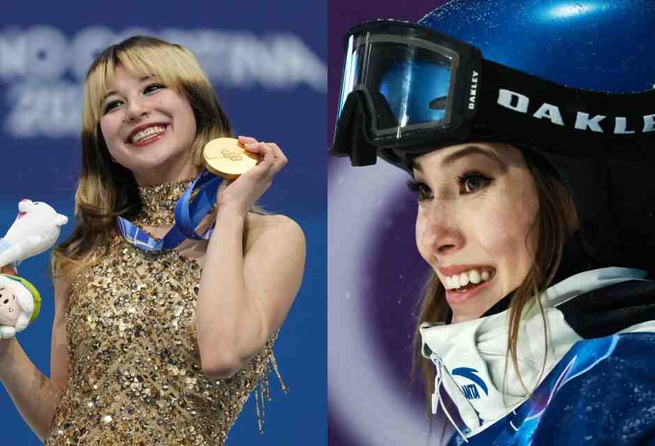 Alysa Liu (Foto LaPresse) e Gu Ailing (Foto Ansa)