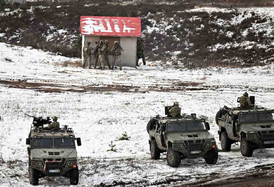 La pi&ugrave; grande esercitazione Nato di quest'anno, "Steadfast Dart 2026", in Germania (Foto di Dursun Aydemir/Getty Images)&nbsp;<br />