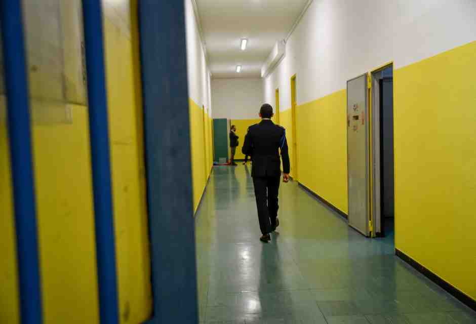 &nbsp;L'istituto penale per i minorenni Cesare Beccaria a Milano (LaPresse)