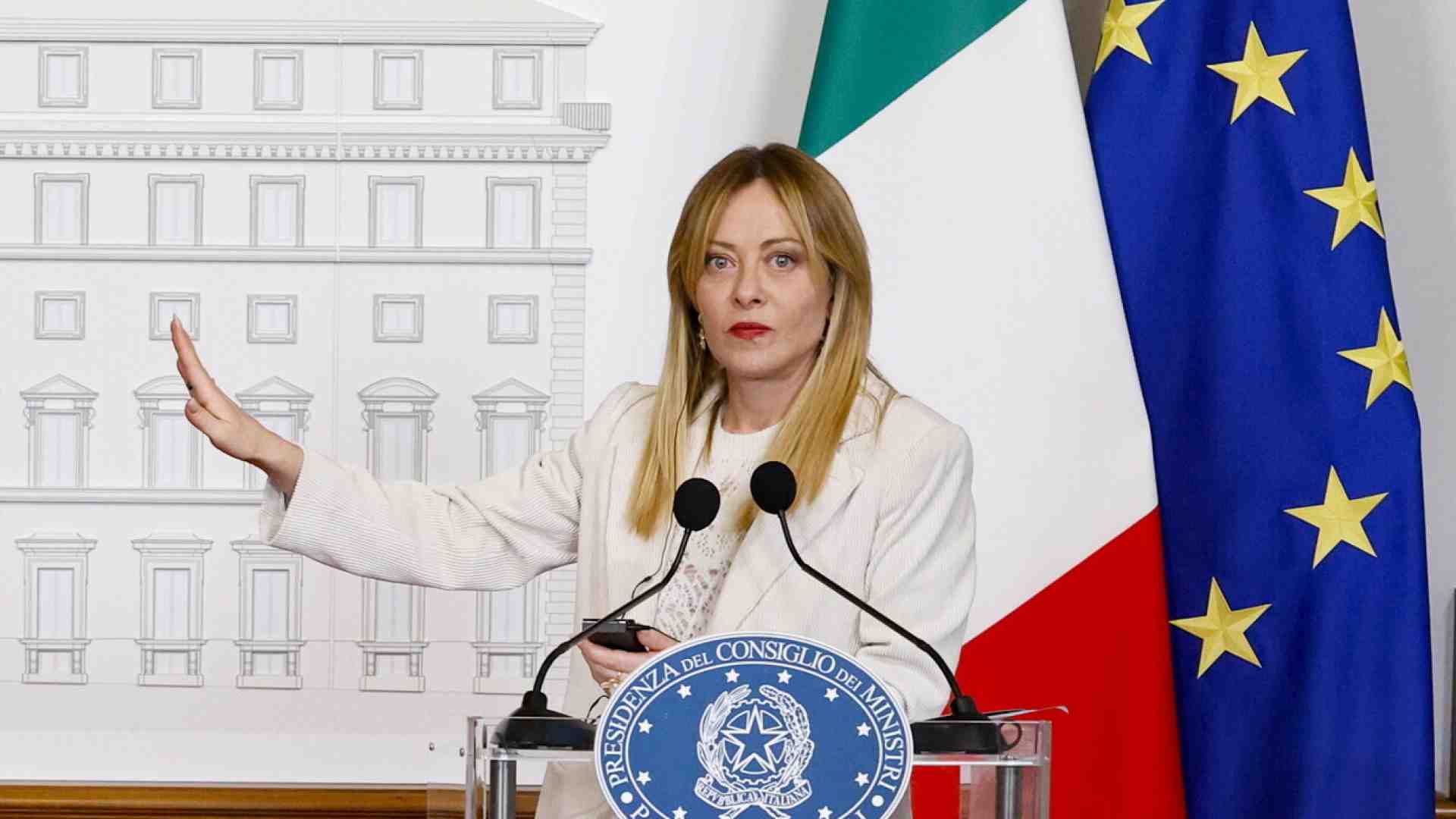 Immagine di Meloni: "Il ruolo del governo in Mps è terminato"