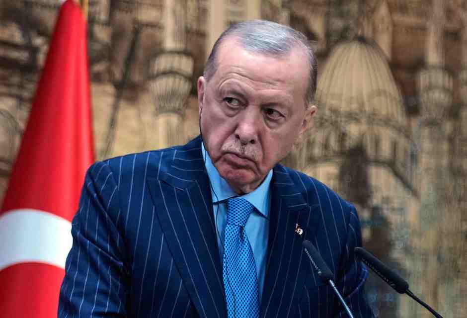 Recep Tayyip Erdogan (foto Ap, via LaPresse)<br />&nbsp;<br />