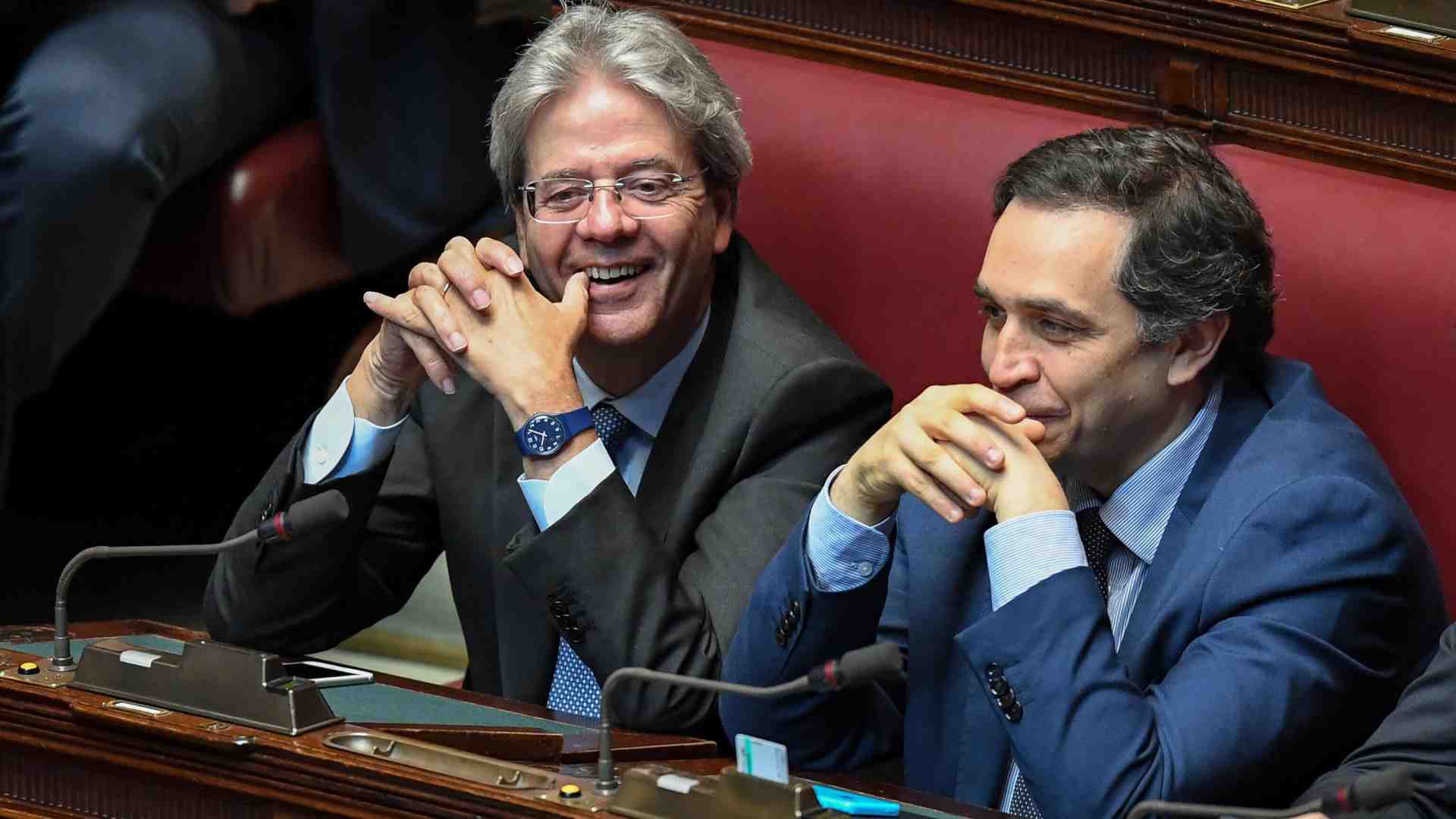 Immagine di Veltroni, Prodi, Gentiloni. Dietro ogni senatore della fronda Pd sull’antisemitismo c’è un padre nobile