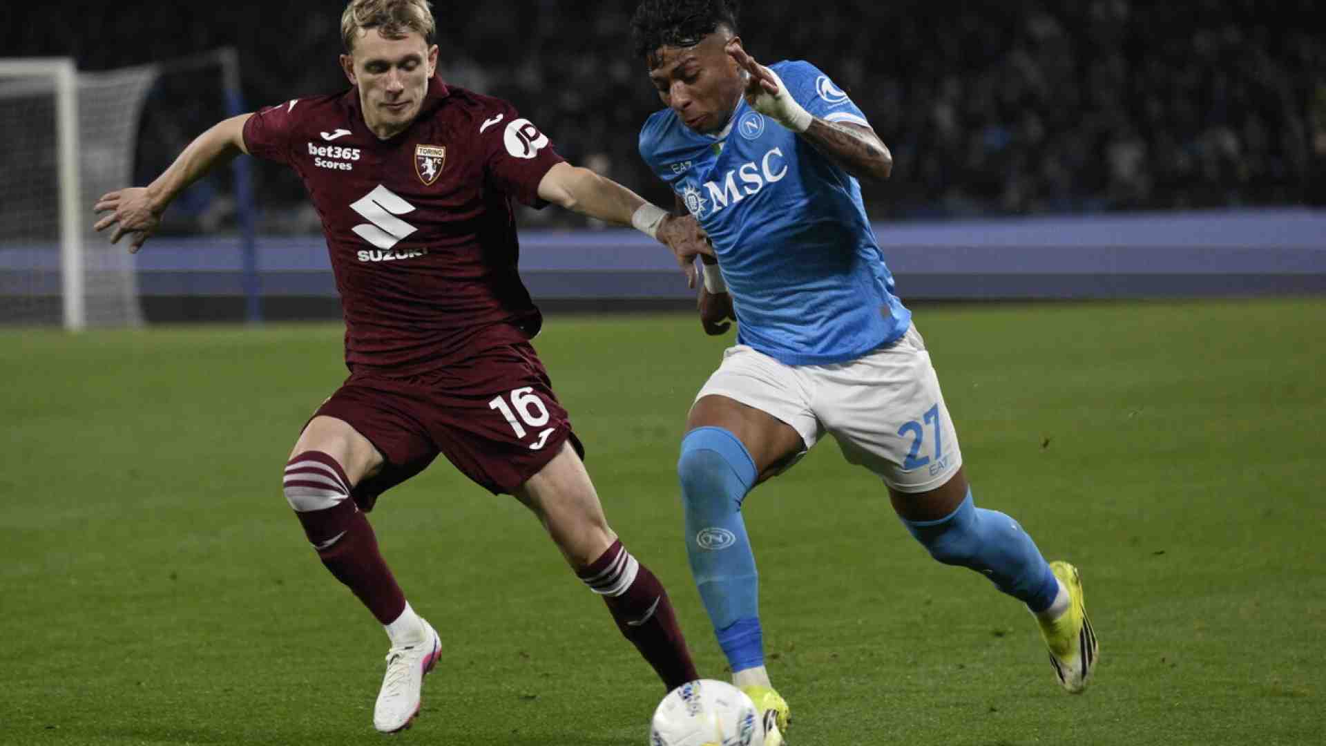 Immagine di Il preludio e la fuga di Allison Santos al Napoli