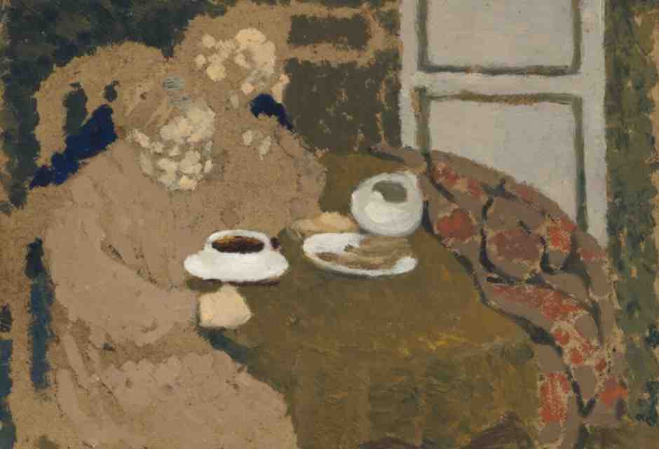 Due donne che bevono caffè, Edouard Vuillard circa 1893<br /><br /> <br />
