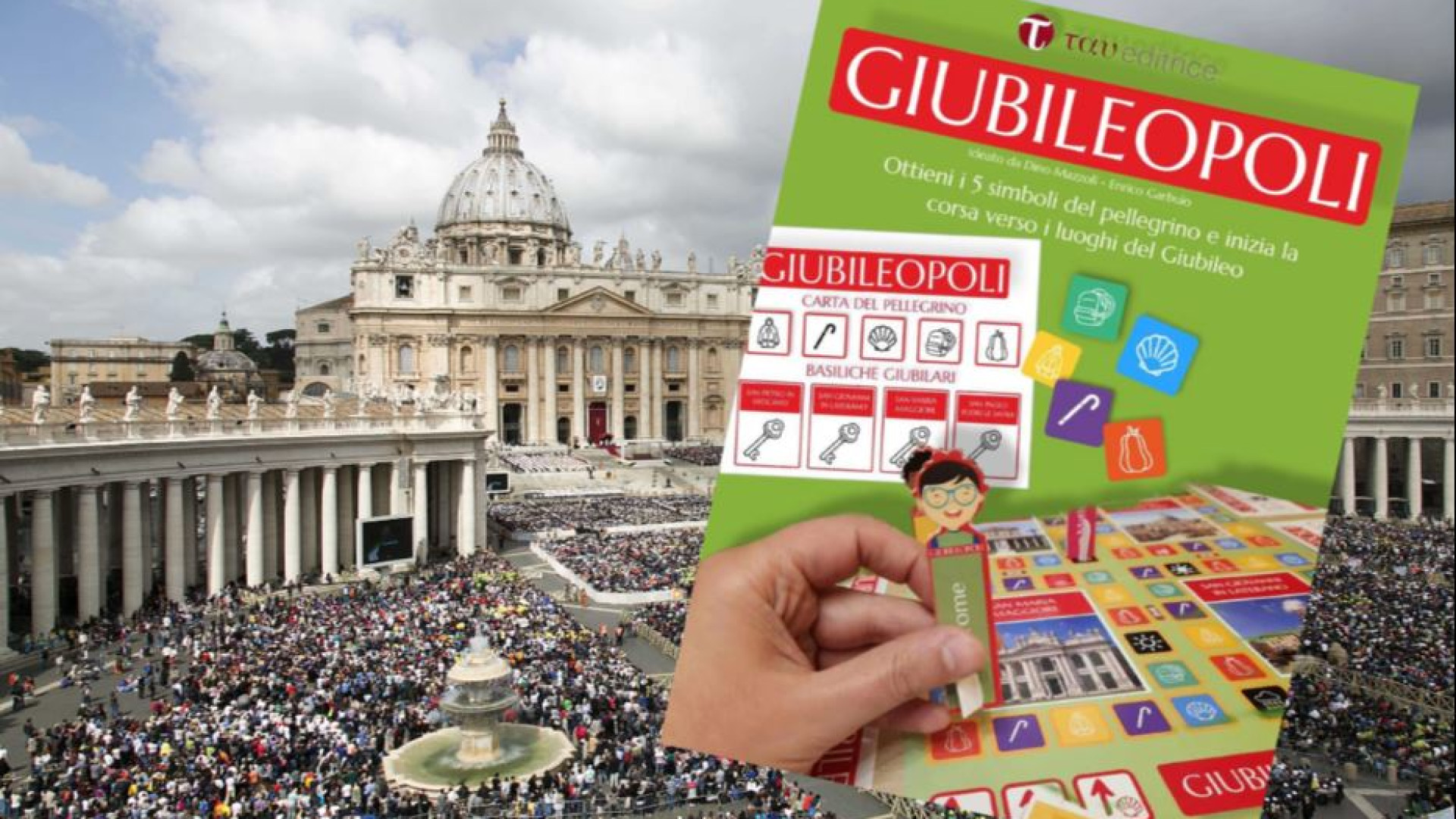 Immagine di Giubileopoli: l'Anno Santo formato gioco in scatola. Ecco come averlo
