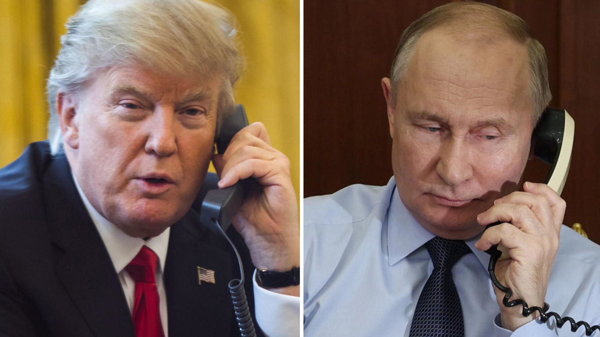 Immagine di Trump-Putin: la telefonata è servita per avviare la grande spartizione