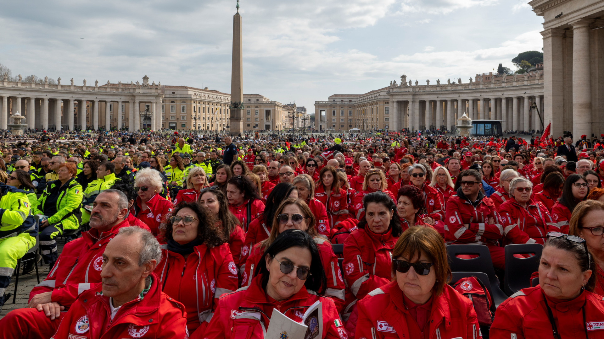 Immagine di Il Papa ai volontari: «Il vostro servizio dà speranza a tutta la società»