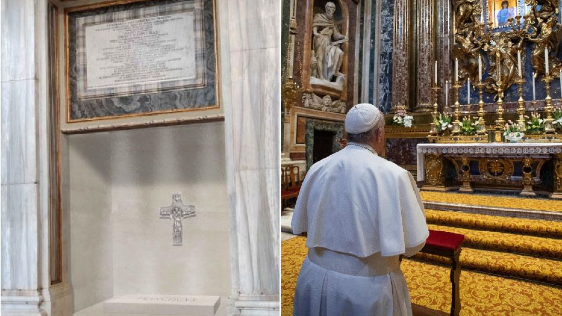Immagine di Il marmo ligure, l’iscrizione: come sarà la tomba di papa Francesco