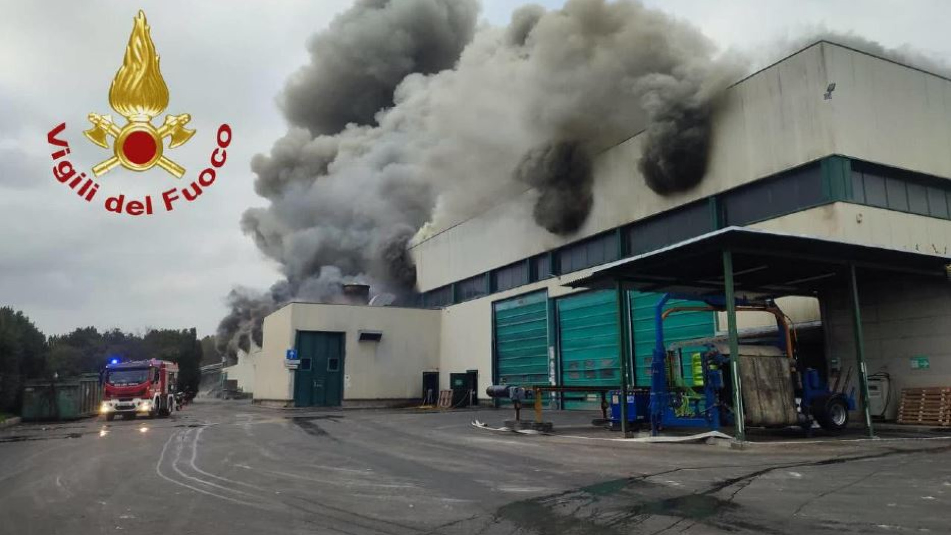 Immagine di Incendio al Tmb di Malagrotta, non si esclude il dolo