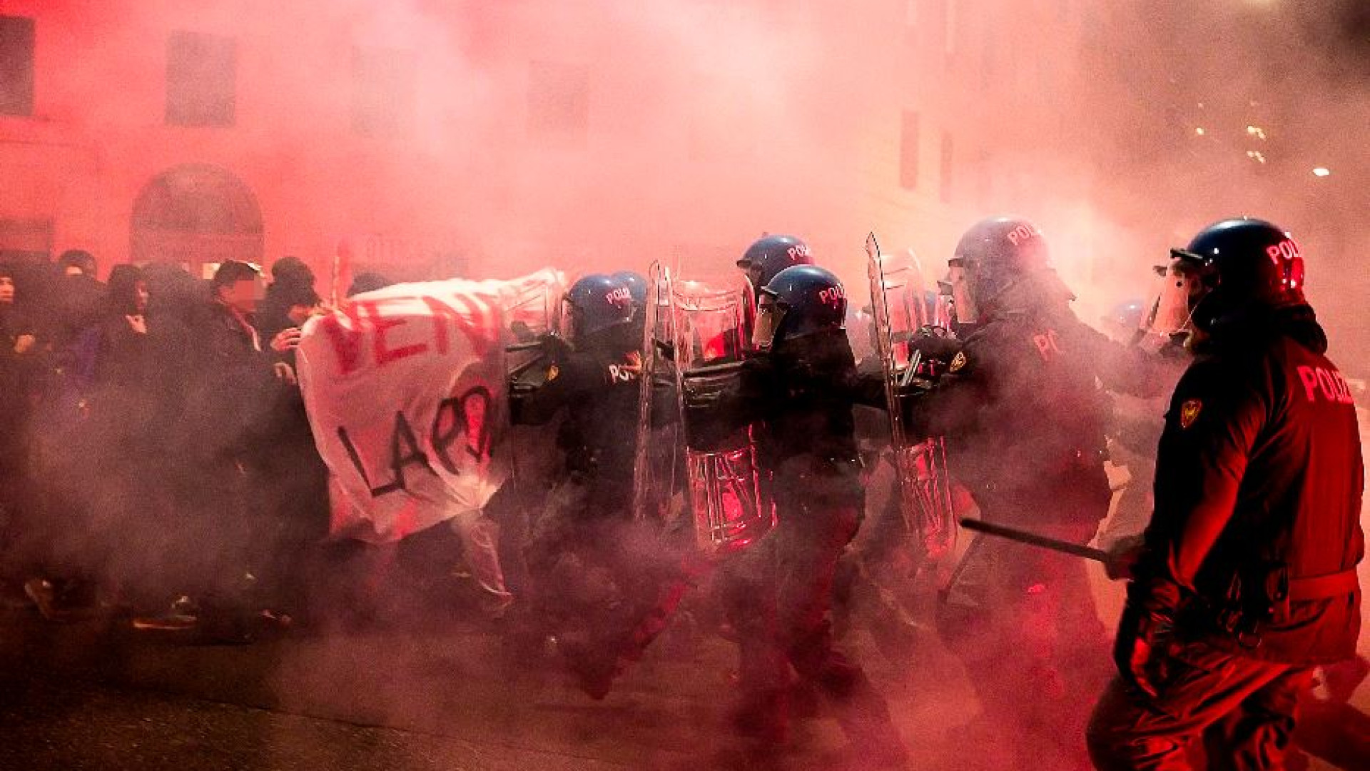 Immagine di Ramy, scontri tra manifestanti e polizia a Roma