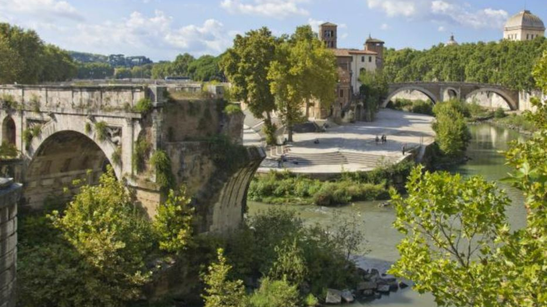Immagine di Il Dio Tevere e quelle sponde sacre al riparo dalle alluvioni