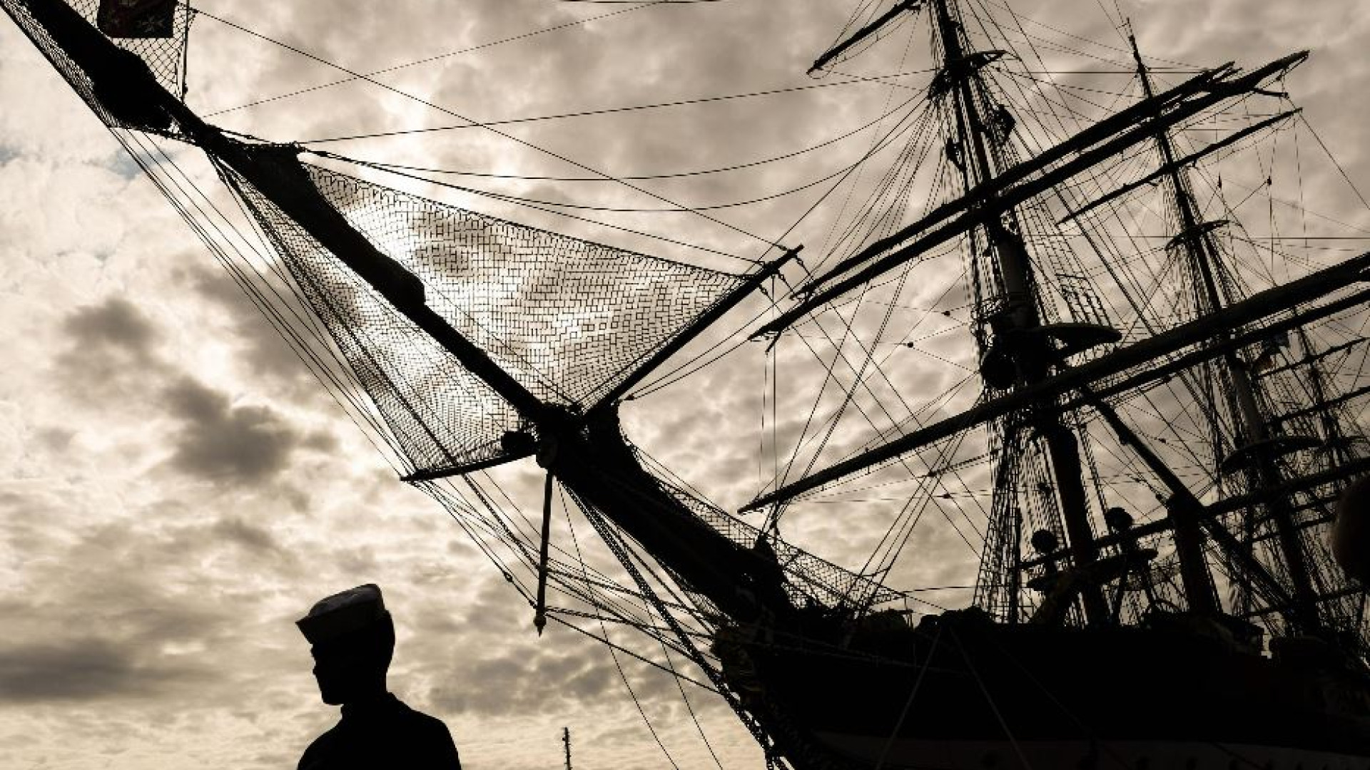 Immagine di La nave militare Amerigo Vespucci è diventata una chiesa giubilare