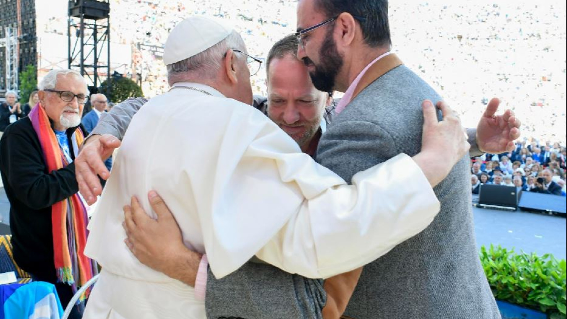 Immagine di «Come si abbracciano un israeliano e un palestinese? Ce lo insegnò Francesco»