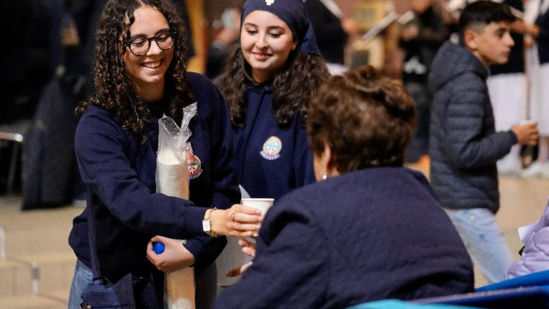 Immagine di Unitalsi nelle piazze italiane con il suo “chicco di grano”
