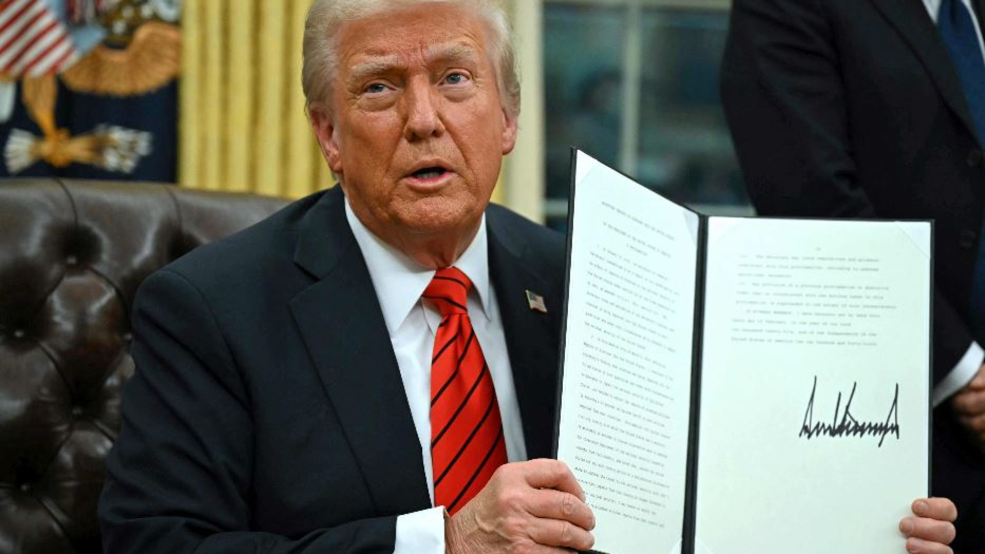 Immagine di Trump senza freni: «L'Ucraina? Potrebbe essere russa»