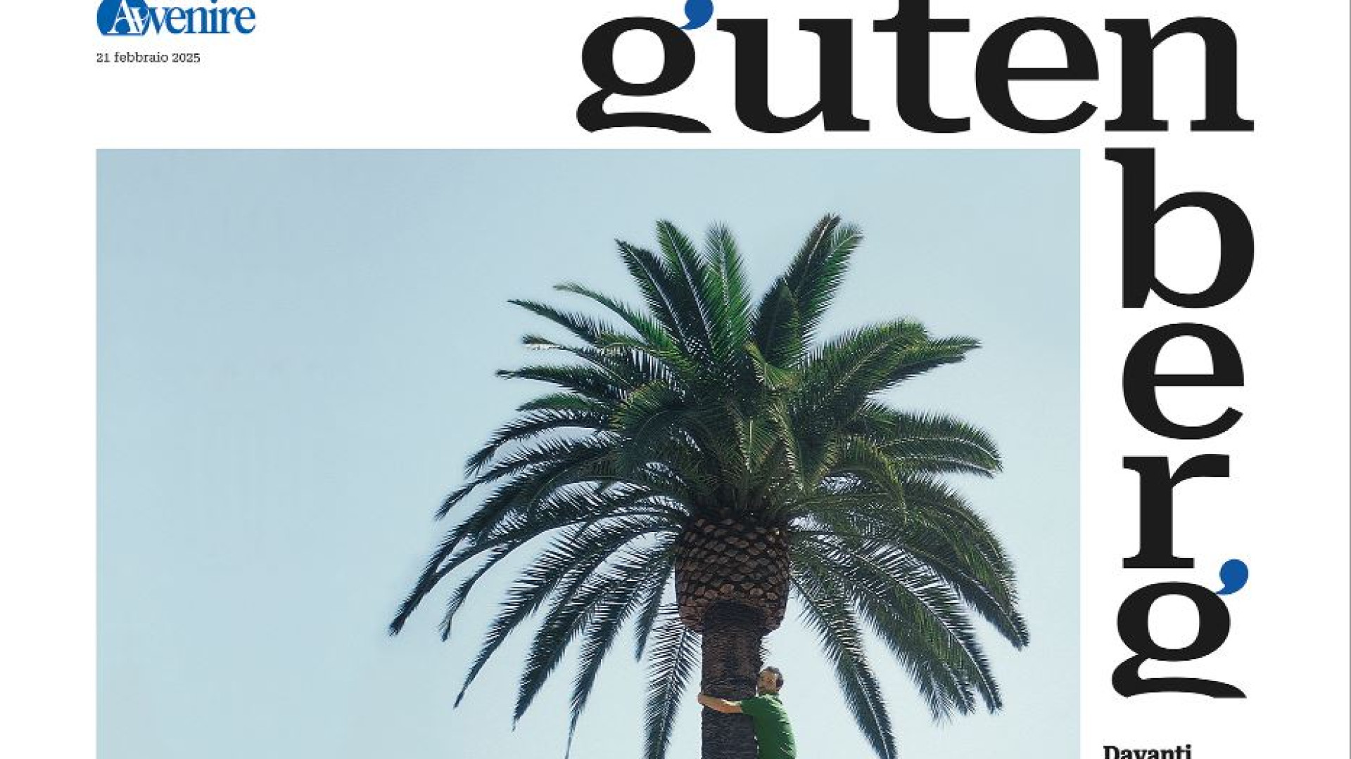 Immagine di Bisogna saper ridere: è "Gutenberg" del 21 febbraio