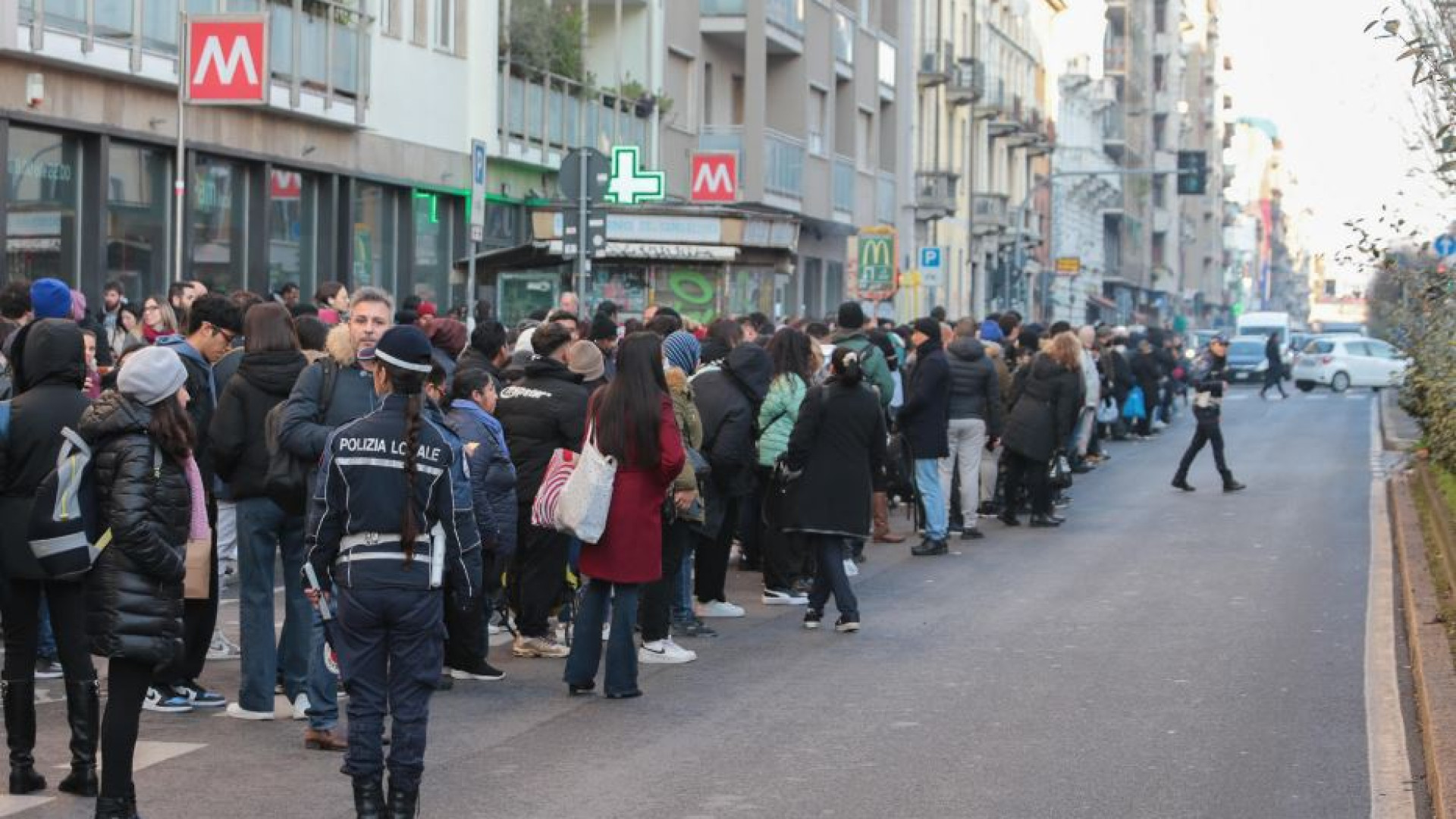 Immagine di Metropolina 1 riaperta nel pomeriggio dopo una giornata di stop