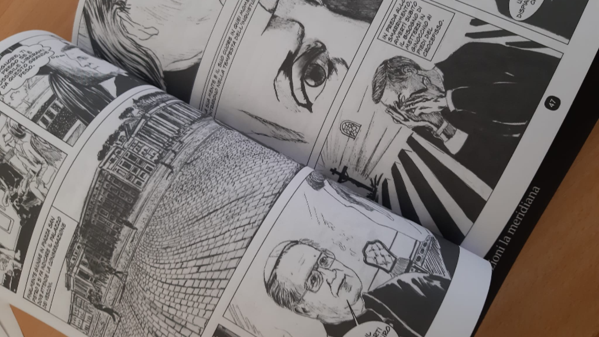 Immagine di Don Tonino Bello «a fumetti»