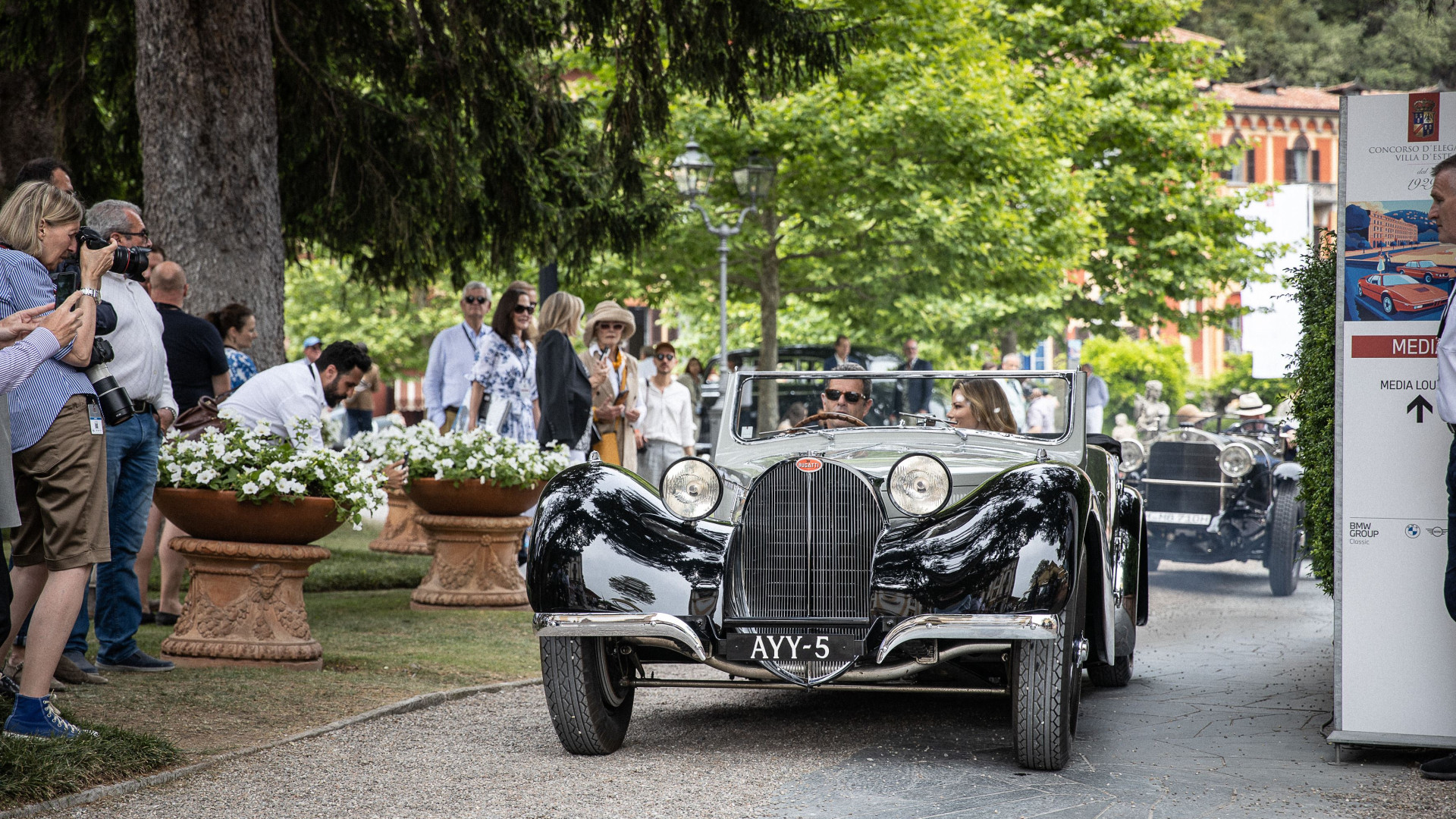 Immagine di Tutto pronto per il Concorso d'Eleganza Villa d'Este 2024