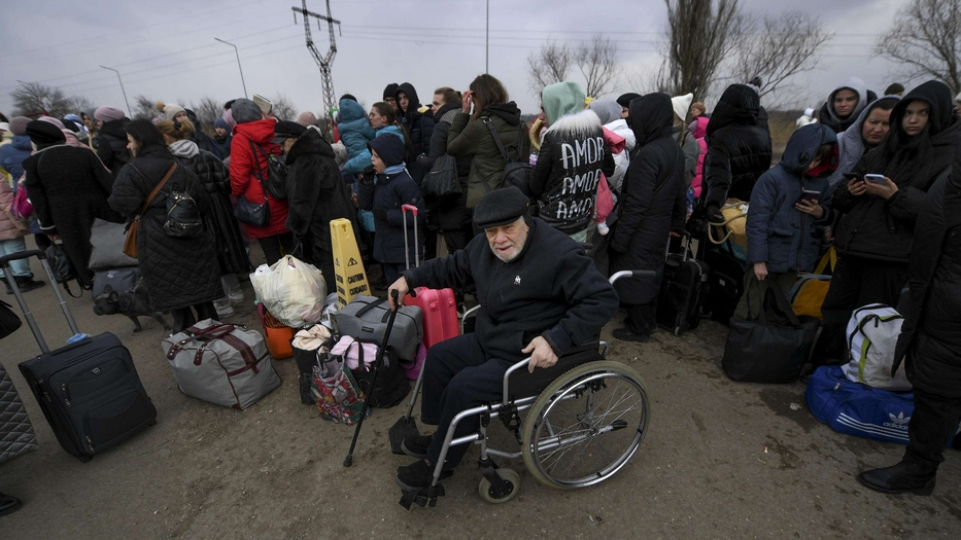 Immagine di In fuga dall'Ucraina anche disabili, anziani e un milione di bambini