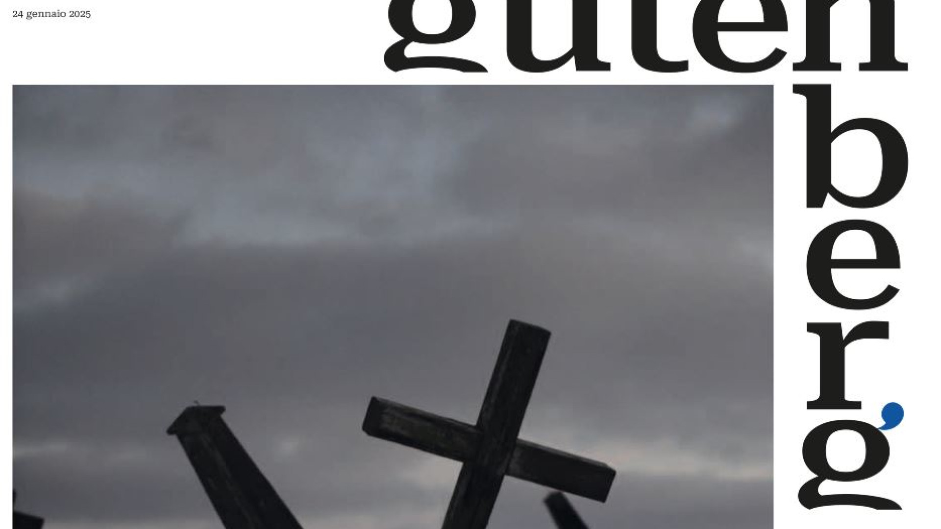Immagine di Prega per il tuo nemico: la sfida di "Gutenberg" del 24 gennaio