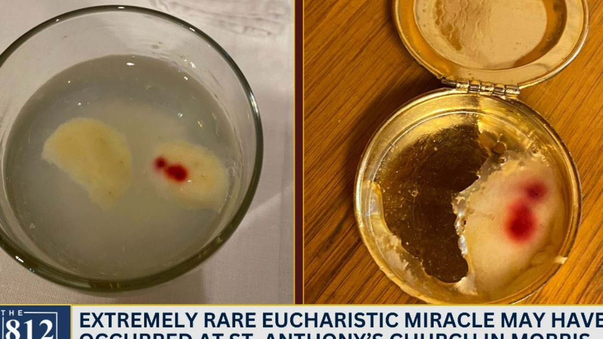 Immagine di Sangue dalle ostie, l'arcidiocesi di Indianapolis indaga