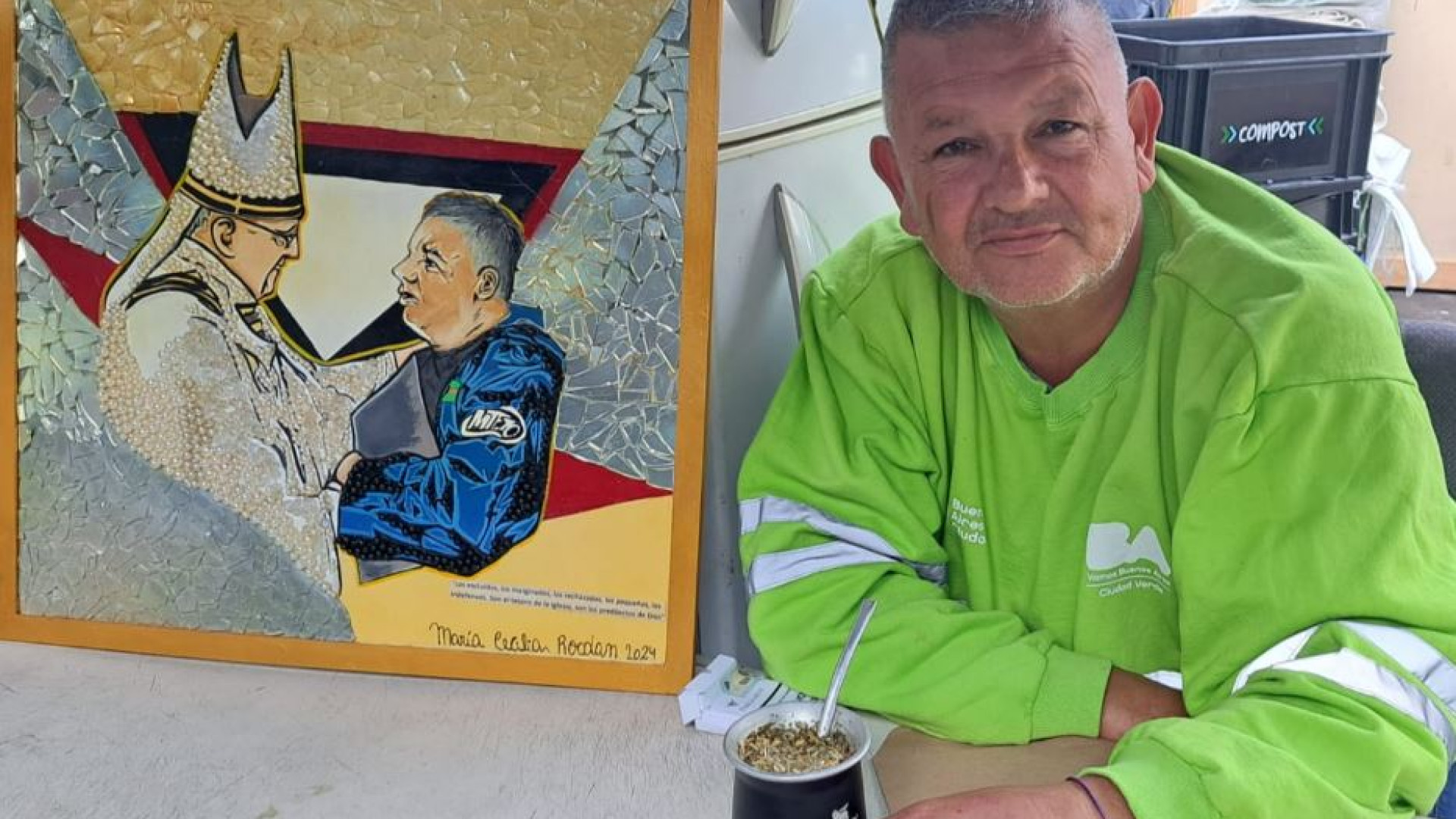 Immagine di La storia del “cartonero” Sergio: «Era il Papa dei poveri che resistono»
