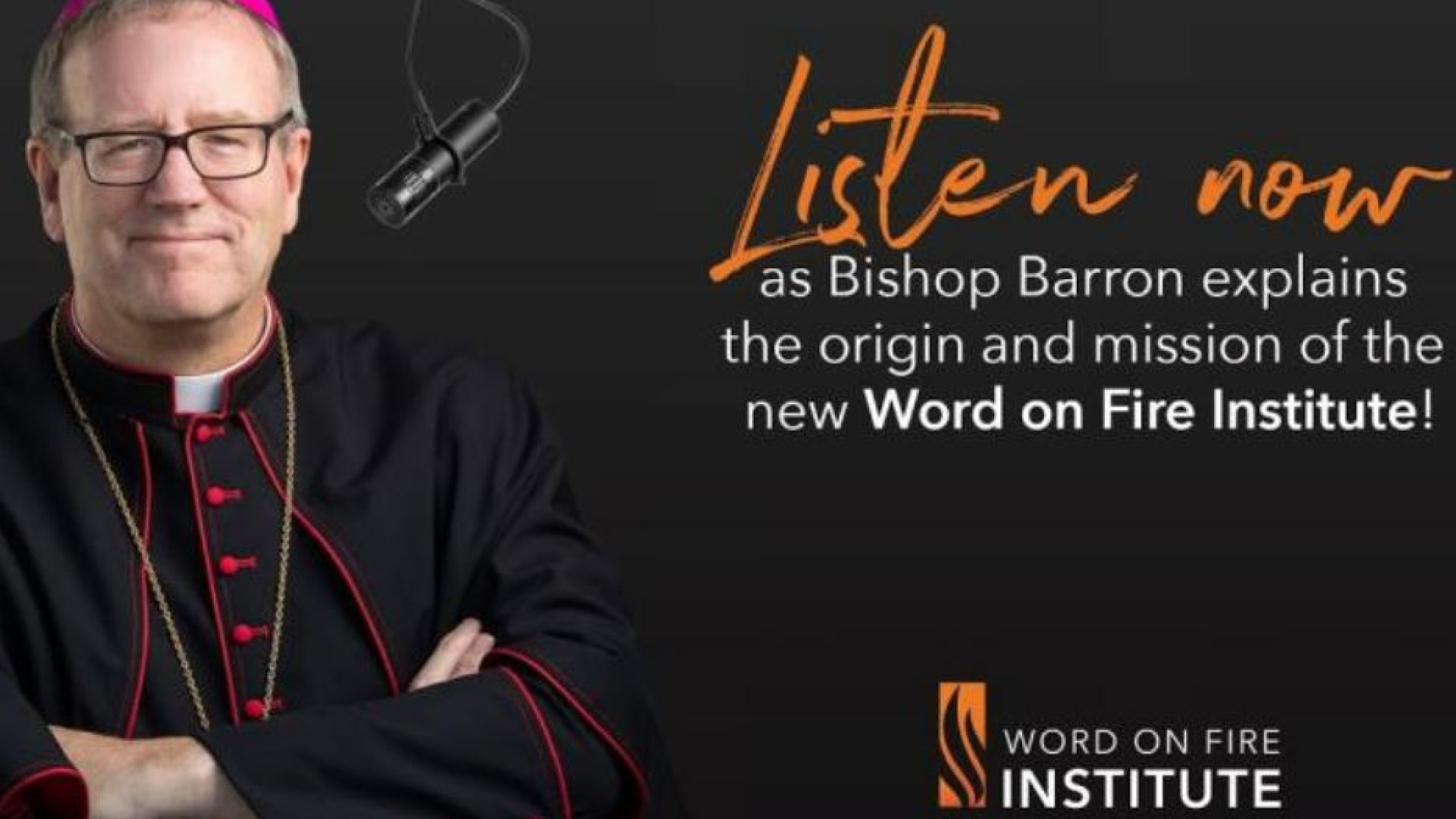 Immagine di “Word on Fire”, nasce un ordine per l’evangelizzazione online