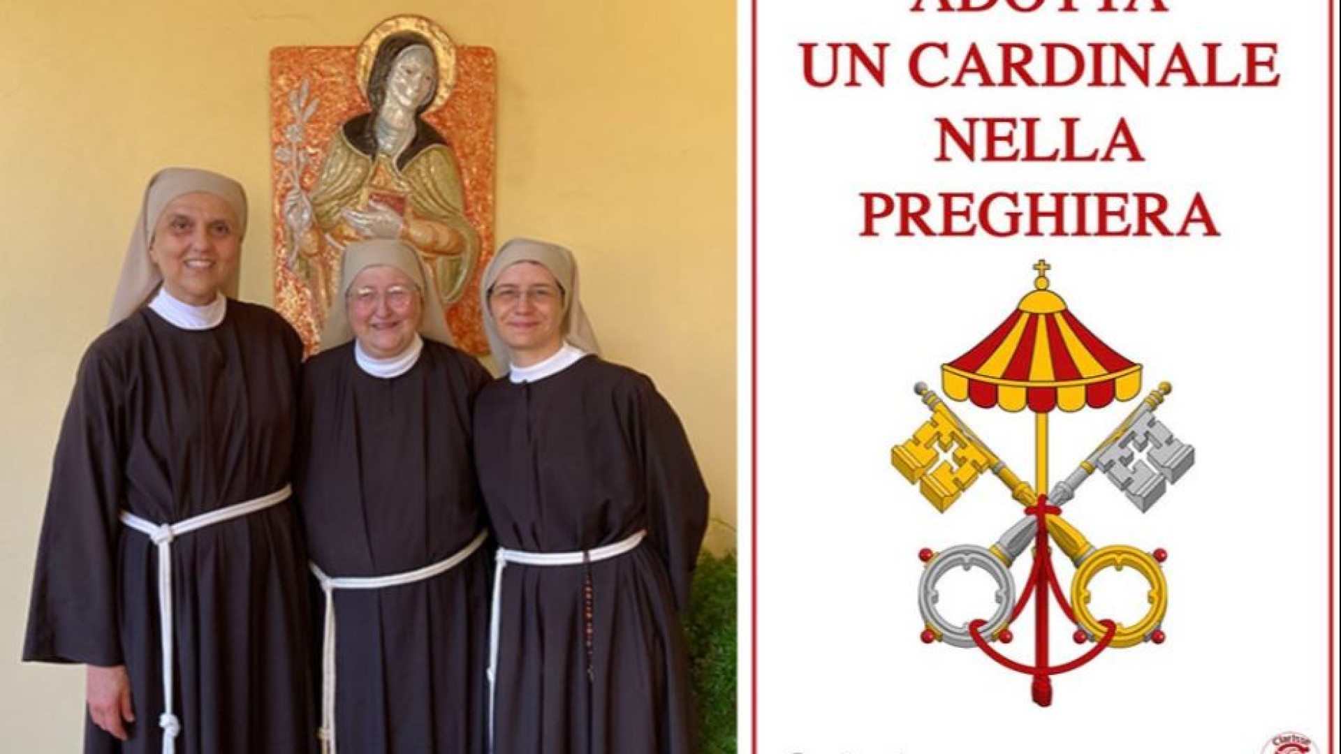 Immagine di «Adotta un cardinale nella preghiera» con le clarisse di Rimini