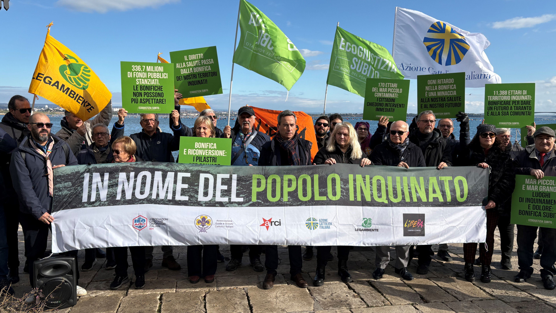 Immagine di A Taranto la marcia del popolo che chiede ecogiustizia