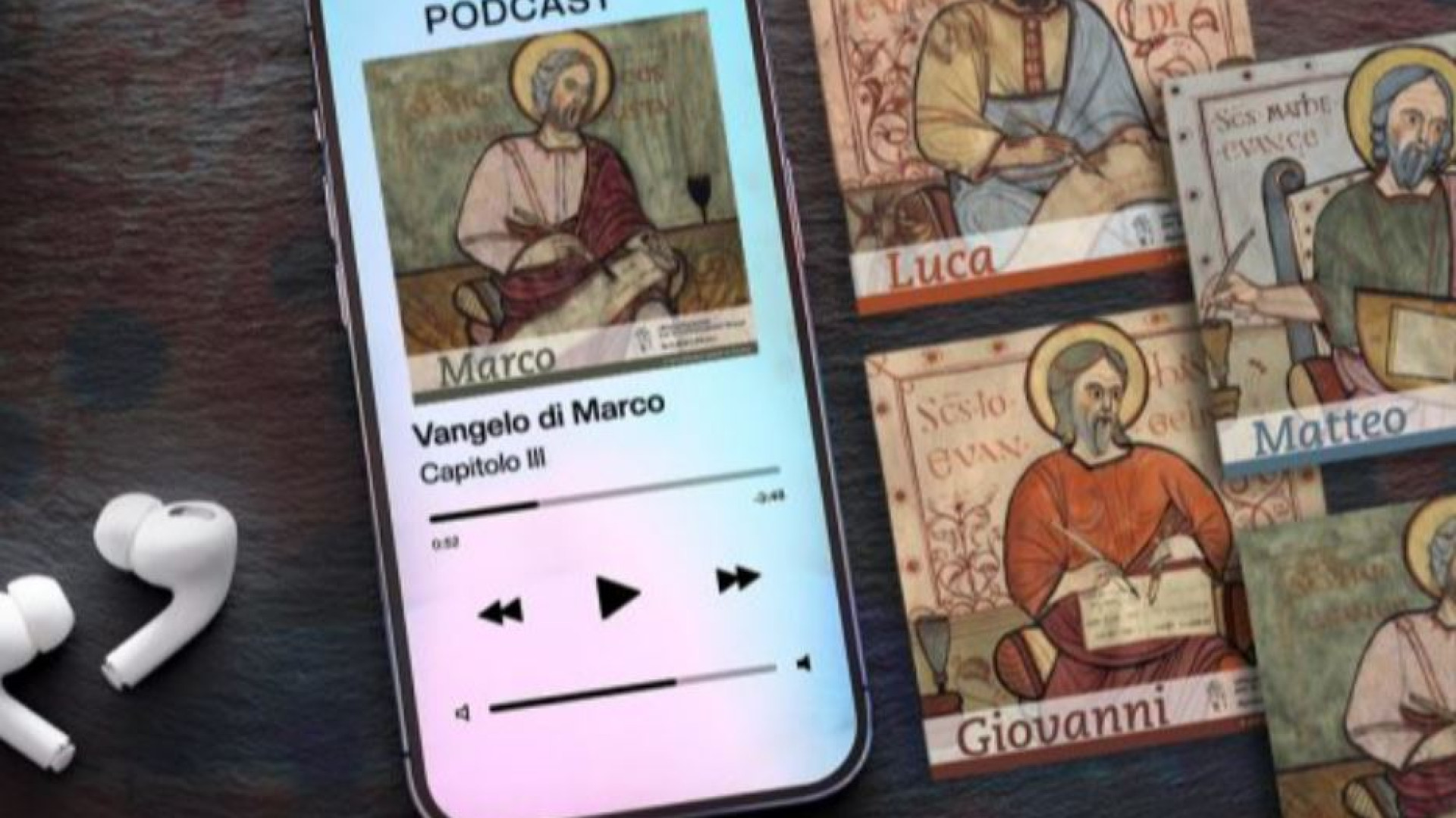 Immagine di Ecco i Vangeli in formato podcast