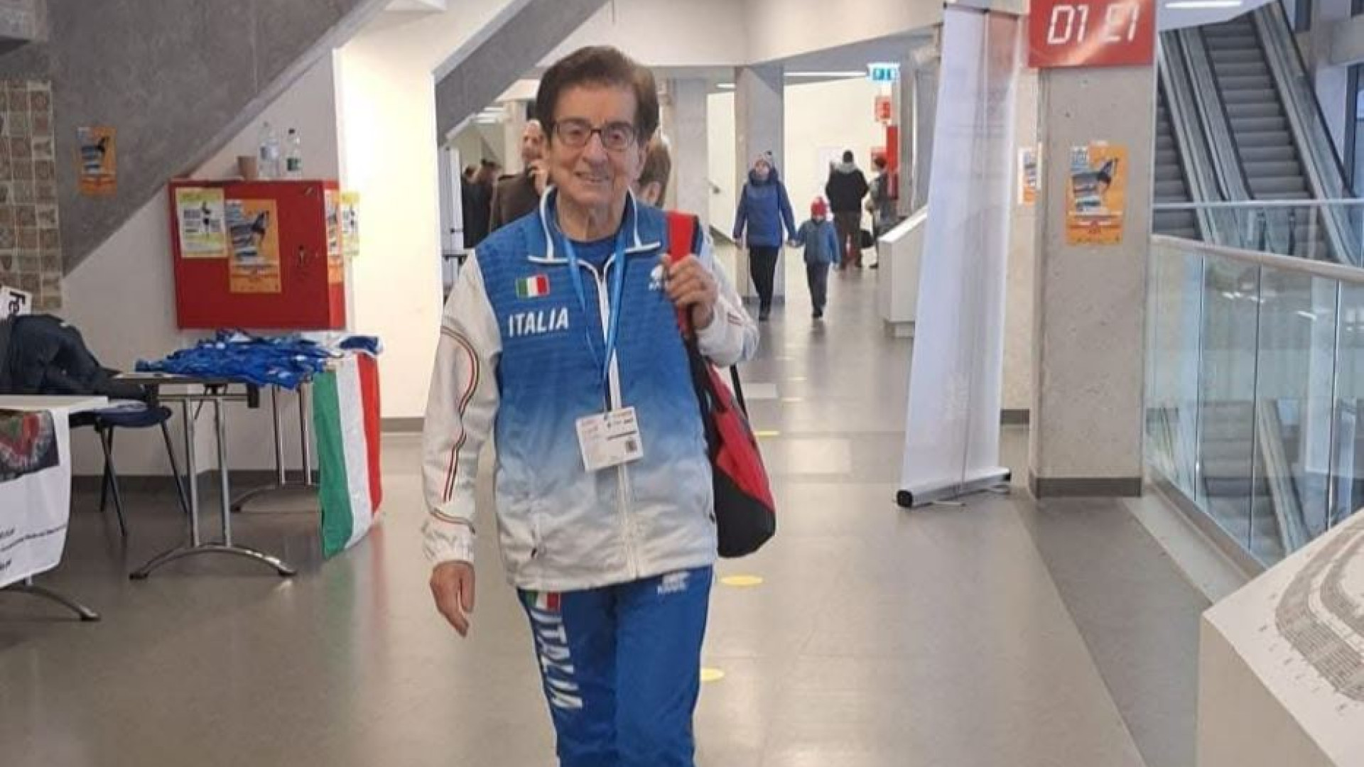 Immagine di La prof Emma, a 91 anni ancora campionessa: corre e vince